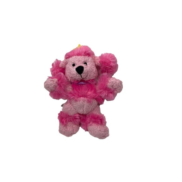 Mini Pink poodle 4 inch plush - Picture 1 of 3